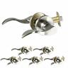 840013404064 Ilyapa Passage Door Lever For Wave Satin Nickel