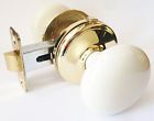 86689 Gainsborough Genuine Porcelain Door Knob Set Locking Bed 004045917453