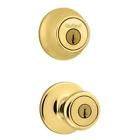 90t 3 Cp Kwikset Tylo Polished Brass Deadbolt Keyed Entry 883351394925