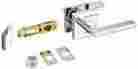 155hflsqt-26 91550-002 Kwikset Halifax Square Bed Bath Lever In Polished Chrome 883351496339