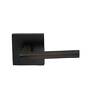 925sq-238t.prtb Omnia Square Rose Privacy Lever Backset Strike Tuscan