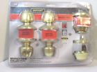 92800 Defiant Brandywine Polished Brass Single Cylinder Keyed Entry Project Pack