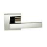 930sq-238f.pa14 Omnia Square Rose Pass Lever Bs Full Lip Strike Bright