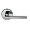 943-00c.pr2 Omnia Lever Privacy Backset Strike Doors Bright