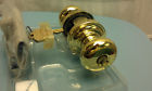 95205-003 Keyed Entry Lockset Knob Classic Finish Baldwin Lifetime