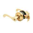 95245.003.lent Baldwin Images Collection Classic Polished Brass Entry Lever 723079141084