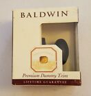 95425-102-idm 95425.102.idm Baldwin Hardware Egg Door Knob Half Dummy New In Box