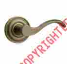 95455.050 Wave Baldwin Premium Bed Bath Lever Satin Brass Black New Priv 723079075501