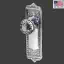95518 The Renovators Supply Privacy Chrome Over Brass 2 3 8 Inch Set Star W Florentine 096962403829