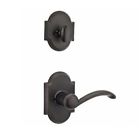 966aulrh-15 Kwikset Kwickset Austin Interior Single Cylinder Handleset Trim In Venetian