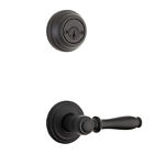 967adl 514 Smt Kwikset Ashfield Lever Inside Trim Iron Black 883351243858