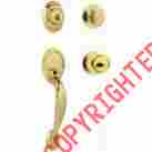 96870-088 Kwikset Dakota Handle W Polo Brht Brs 883351263849