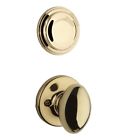 968ao 3 Kwikset Aliso Knob Interior Dummy Handleset Trim Polished 883351567862