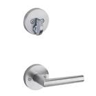968milrdt-26d 968milrdt Kwikset Milan Dummy Interior Pack With Round Rosette 883351517386