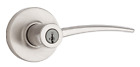 97402-707 Kwikset Katara Entry Lever Featuring Smartkey In Satin 883351377096