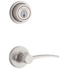 976ktllh-15s 976ktl-lh-s Kwikset Katara Lever Left Handed Double Cylinder Interior 883351378932