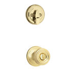 978cn 3 Kwikset Cameron Single Cylinder Inside Knob Polished Brass 883351432900