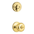 978j 3 Kwikset Juno Inside Trim Knob Polished Brass 883351432733