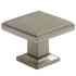 992sn Nickel Rusticware Squareknob Satin 10.38