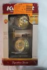 99850-055 Kwikset Brass Deadbolt New 883351025386
