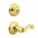 99910-039 Kwikset 991 Lido Entry Lever And Single Cylinder Deadbolt Combo Pack Featuring S