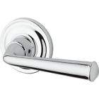 9br3520-176 Baldwin Federal Passage Door Lever With Traditional Round Rose