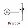 9br3530-160 Baldwin Square Privacy Door Lever With Contemporary Round Rose 9br3530-160 Baldwin Square Privacy Door Lever With Contemporary Round Rose