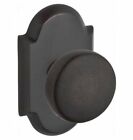 9br3530-516 Baldwin Rustic Privacy Door Knob With Arch Rose