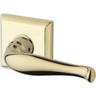 9br3540-050 Baldwin Decorative Keyed Door Lever With Traditional Square Rose