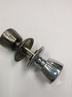 A300a Iron Weiser Set Tone Vintage Nickel Two Crome Door Plated Lock Etched