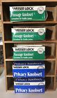 A300t3 Weiser Lot Lock Passage Bright Brass Door Knob Sets