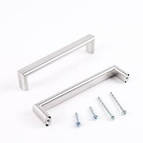 Aibeli 774980051078 10 Pack Brushed Nickel Cabinet Handles 6 3/10 Inch Modern Pul