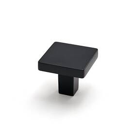 Aibeli B0cx8r8pd6 10 Pack Matte Black Cabinet Knobs Square Drawer