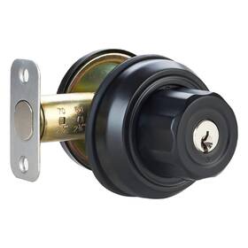 Aisecure 797427521712 Twist-to-lock Keyless Deadbolt Lock For Front Door Single Cylinder D