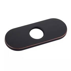 Aleasha 445013540540 6.3 Inch Stainless Steel Escutcheon Plate In Oil Rubbed Bronze