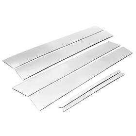 A-clsvrpp-1846-s Alittlepanda Stainless Steel Chrome Polished Stick-on Side Door Pillar Post Trim Set Compa