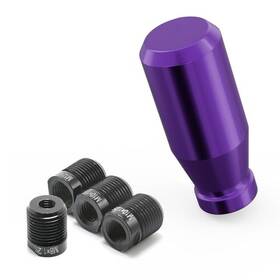 Aa-z-04-03 Amazingauto Purple Aluminum Weighted Shift Knob Universal Manual Gear Shifter