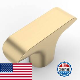 B0bvqt5f8s Amerdeco 10 Pack Brushed Brass Cabinet Knobs 2 Inch50mm Kitchen Pulls