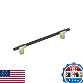 B0d475pwdw Amerock Urbanite 7-9/16 Inch 192mm Center-to-center Golden Champagne/matte