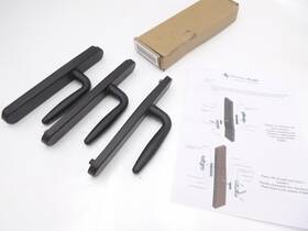 11869190 Amesbury Truth 3 Pack Amesburytruth Exterior Handle Cont Iofd/iifd Ext Sec Mb Black Non Keyed 11869190 Amesbury Truth 3 Pack Amesburytruth Exterior Handle Cont Iofd/iifd Ext Sec Mb Black Non Keyed