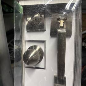Hgh401sc-sn Amg Hardwere Line Door Handle Exterior House