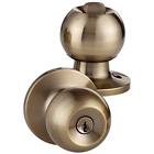 Amk102eab Entry Ball Door Knob Lock Set By Lokt 092903918551