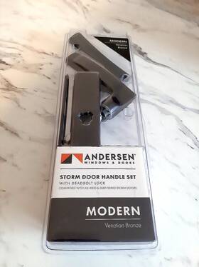 1105-069-118 Andersen 3000 And 4000 Series Venetian Modern Storm Door Handle Set