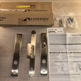 2572693 Andersen Double Door Interior Trim Set Satin Nickel For 200/400/a/e - Parts Only