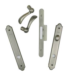 2572702 Andersen Encino Double Door Interior Trim Set Fwh/fwo Ap/pa Distressed Nickel