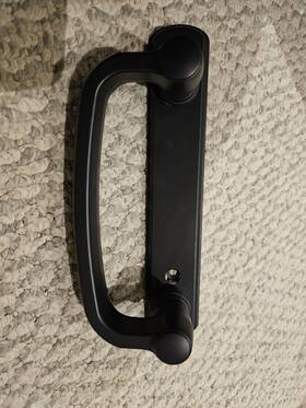 2573604 Andersen Sliding Door Left Handle Black Interior Tribeca