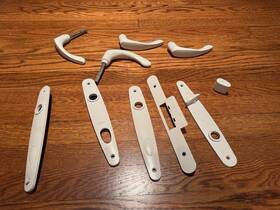 2577557 Andersen Door Handle For Hinged Patio Tribeca Hardware Kit Non Keyed