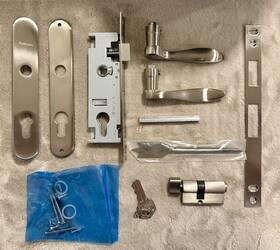 41598 Andersen Classic Style Storm And Screen Door Handle Set Nickel