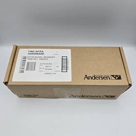 Andersen 697105580751 Fwh Ap/pa Hardware Newbury Trim Set Hinged Missing Strike Plate