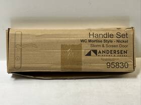 95830 Andersen 3000 And 4000 Series Modern Storm Door Handle Set Chrome